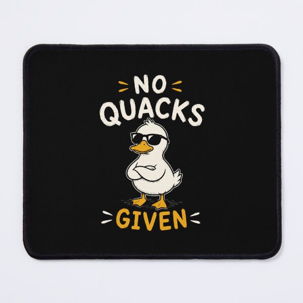 Item preview, No Quacks Given Funny Duck Meme designed and sold by JalwaWear.