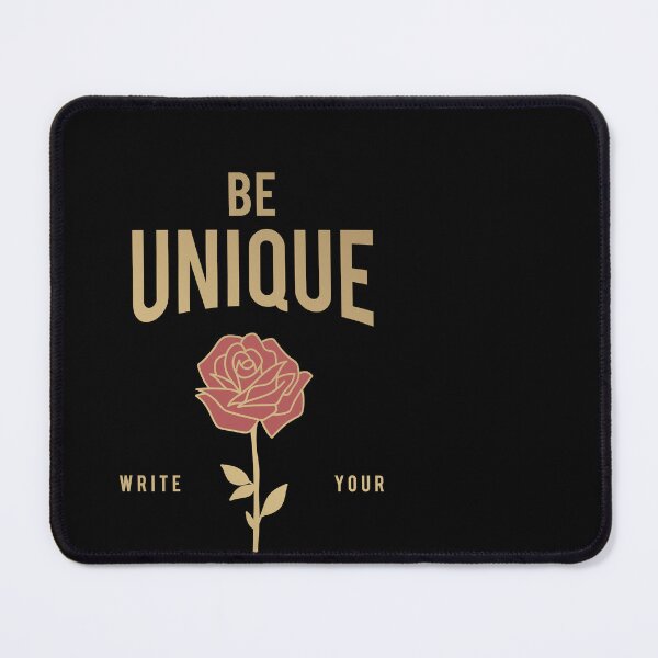 Item preview, Be Unique Write Your Own Story - Inspirational Typography & Creative Writer Design designed and sold by DesignsCornerCo.