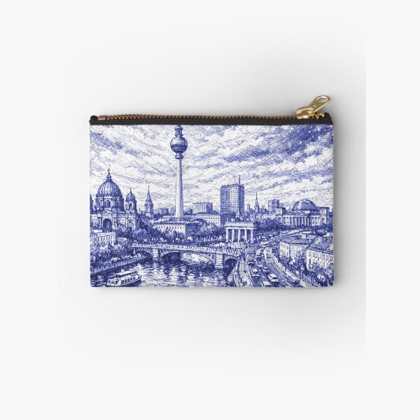 Item preview, A drawing of Berlin – The Vibrant Capital of Germany. designed and sold by GalleryKauffeld.
