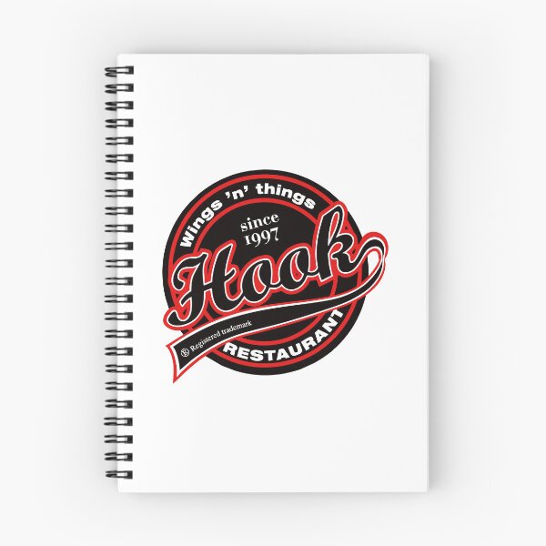 Item preview, Hook Restaurant Wings n Things Vintage Emblem Logo designed and sold by guayre.