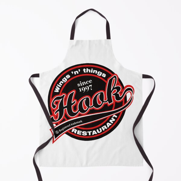 Item preview, Hook Restaurant Wings n Things Vintage Emblem Logo designed and sold by guayre.