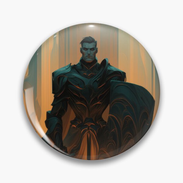 Item preview, Human Paladin in Fiery Shadows designed and sold by johlanh.