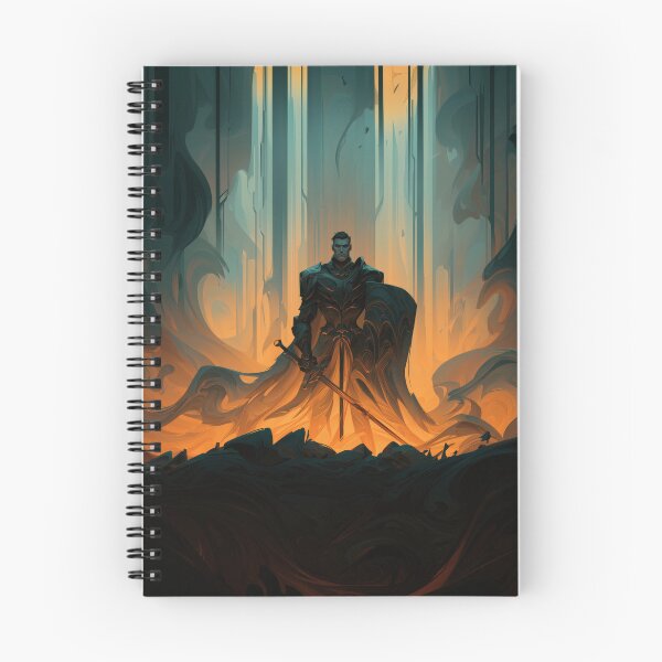 Item preview, Human Paladin in Fiery Shadows designed and sold by johlanh.