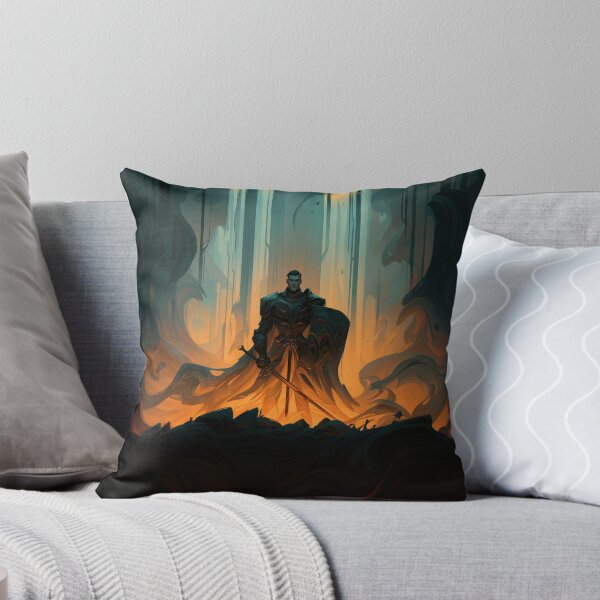 Item preview, Human Paladin in Fiery Shadows designed and sold by johlanh.