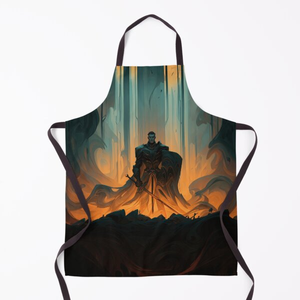 Item preview, Human Paladin in Fiery Shadows designed and sold by johlanh.