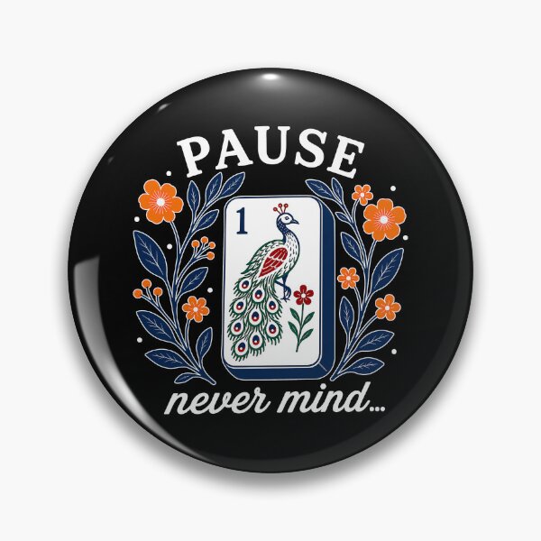 Item preview, Pause Nevermind designed and sold by chizuneart.