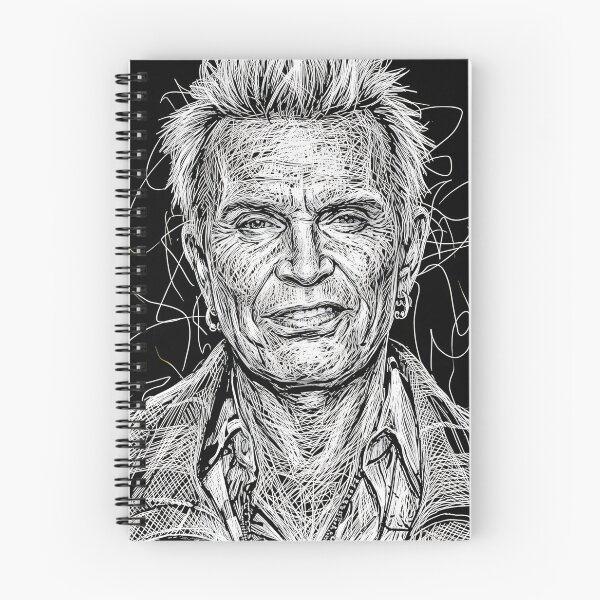 Item preview, Billy idol scribel art designed and sold by postermetal.