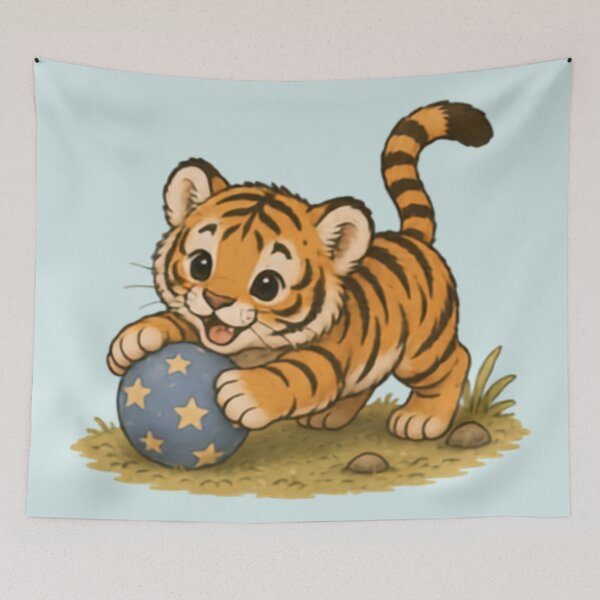 Item preview, Playtime Tiger Cub designed and sold by MellowMunchkins.