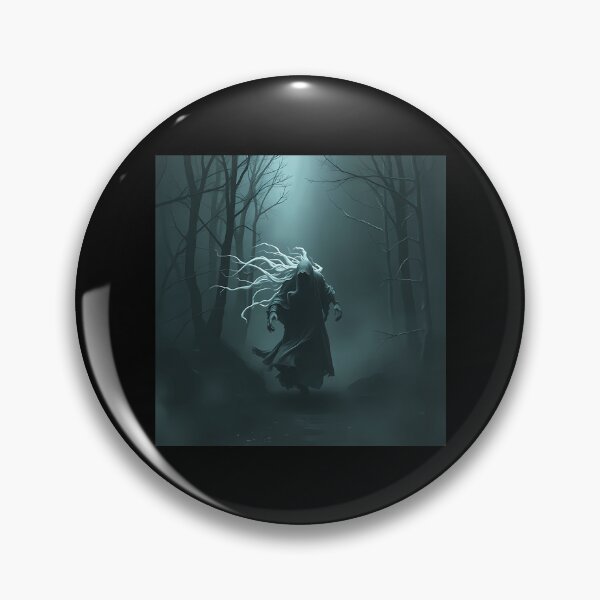 Item preview, Wraith Roaming In Silver Forest designed and sold by BIPOLIAPRINTSD.