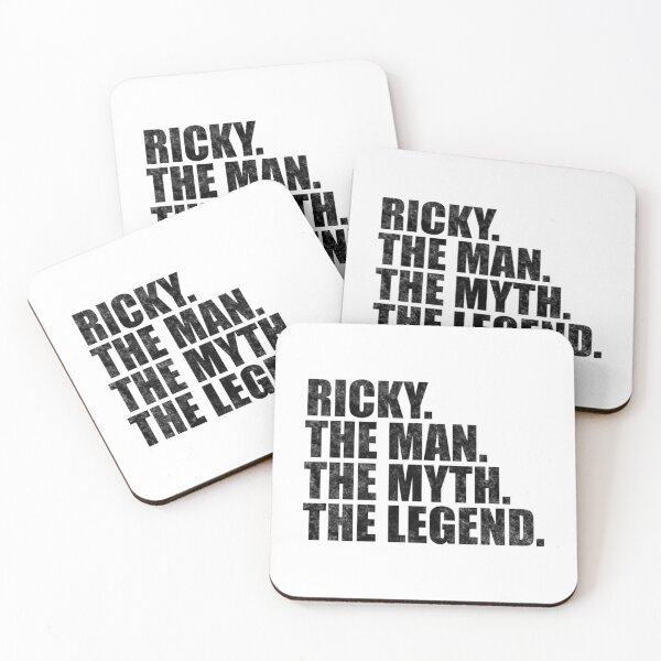 Item preview, Ricky Name Ricky The Man The Myth The Legend designed and sold by FerrisBuiltd.
