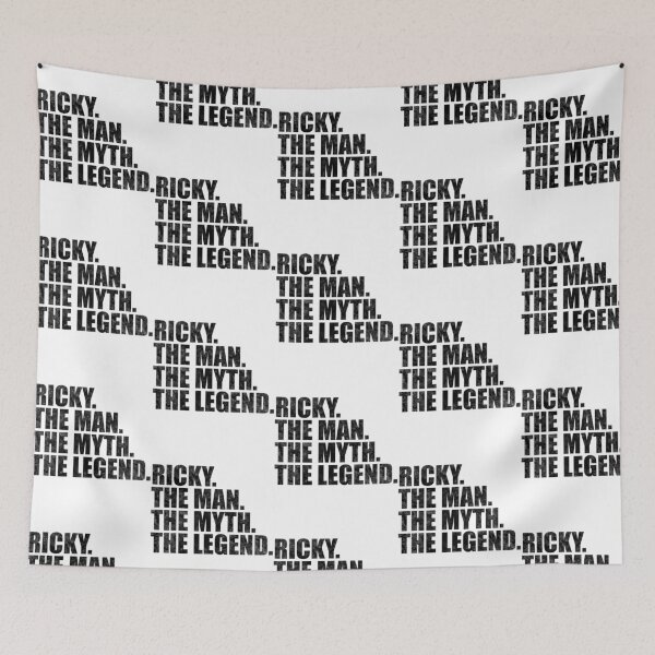 Item preview, Ricky Name Ricky The Man The Myth The Legend designed and sold by FerrisBuiltd.