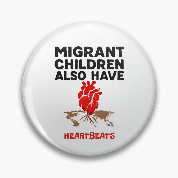 Item preview, Migrant Children Also Have Heartbeats | Human Rights Activism Design designed and sold by CutieGalore.