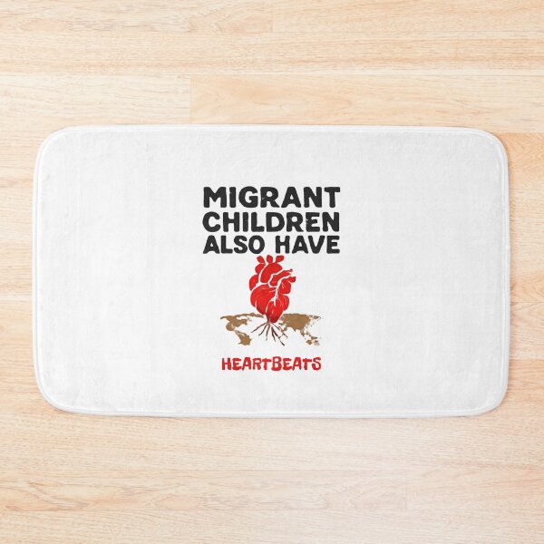 Item preview, Migrant Children Also Have Heartbeats | Human Rights Activism Design designed and sold by CutieGalore.