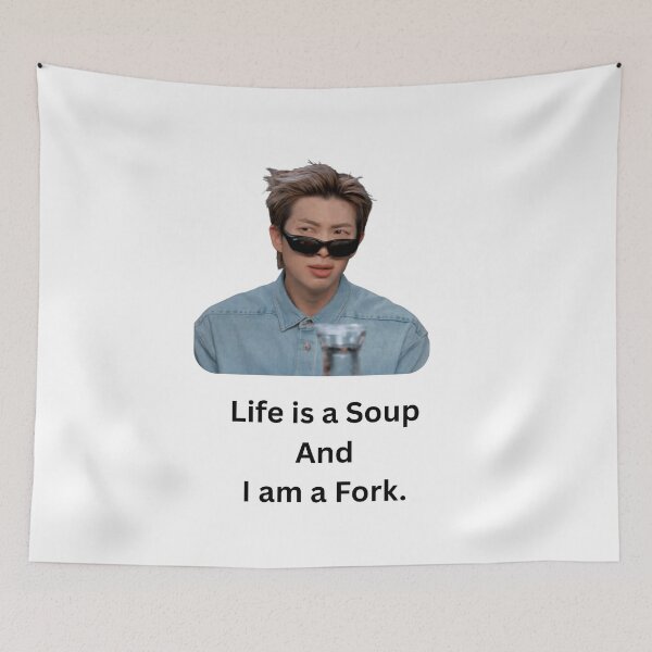 Item preview, BTS RM Funny Photo Design. designed and sold by FutureNest.