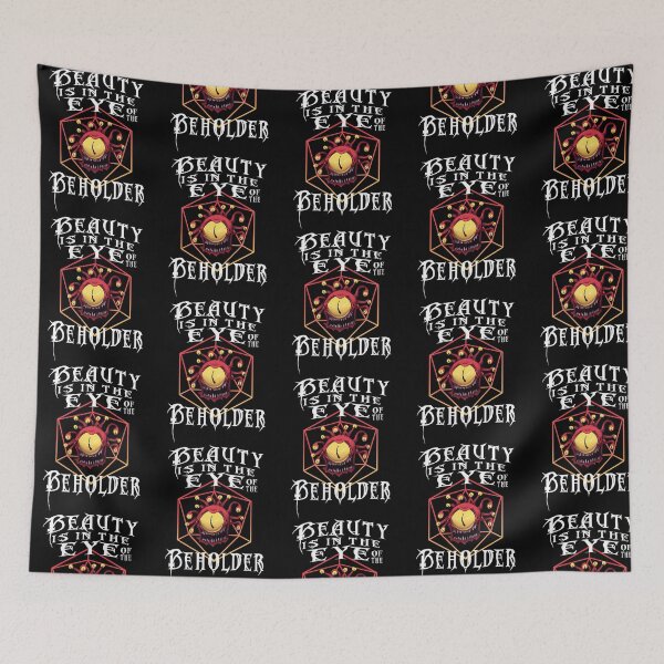 Item preview, Tis In The Eye Of The Beholder Dnd Beholder Funny T-Shirt designed and sold by ShibumiStyles.