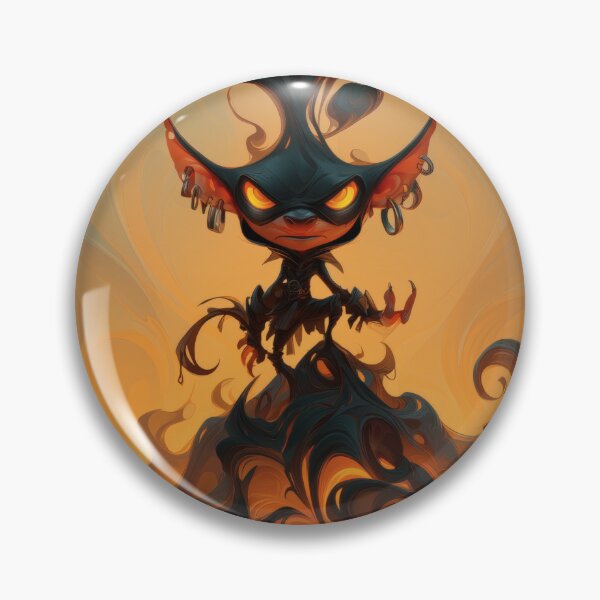 Item preview, Fiery Shadow Goblin Thief Fantasy Art designed and sold by johlanh.