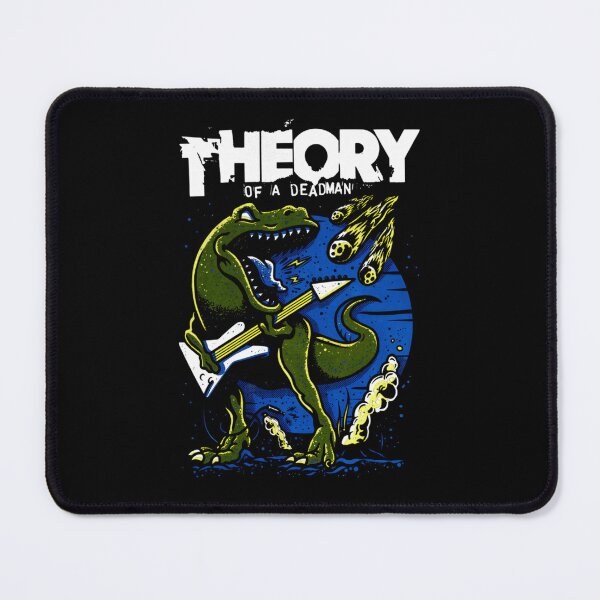 Item preview, Dinosaur Playing Electric Guitar Under Falling Meteors designed and sold by designmaster92.