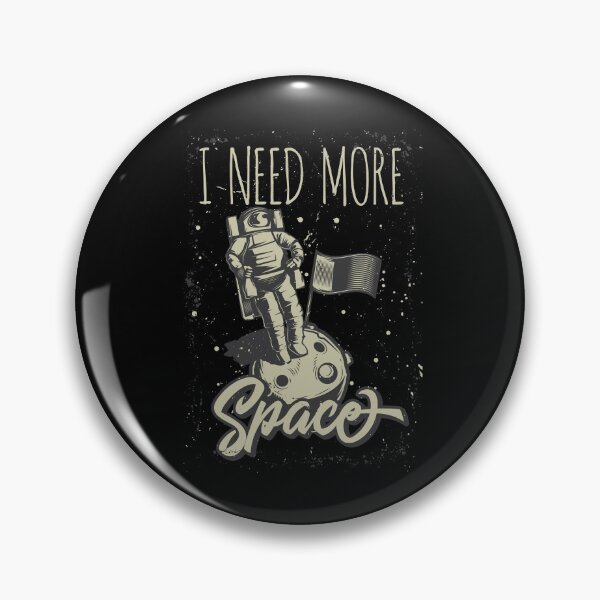 Item preview, I Need More Space - Funny Introvert & Galaxy Astronaut Humor Design designed and sold by DesignsCornerCo.