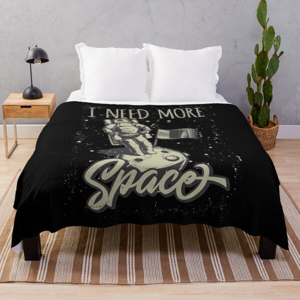 Item preview, I Need More Space - Funny Introvert & Galaxy Astronaut Humor Design designed and sold by DesignsCornerCo.