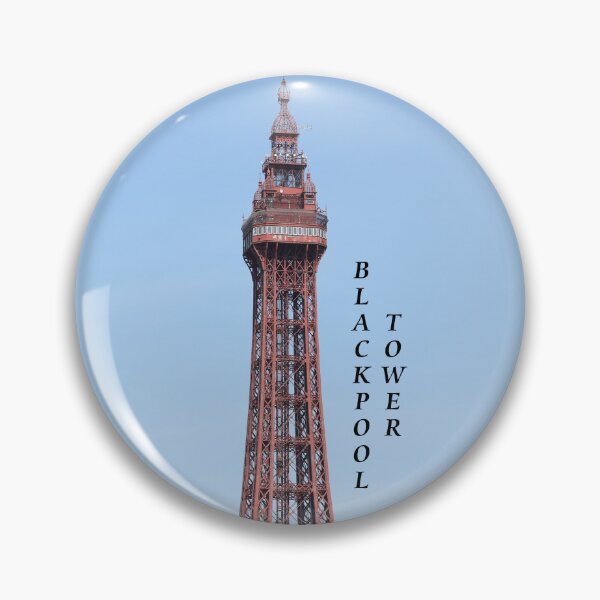 Item preview, Blackpool Tower Against a Clear Blue Sky designed and sold by alcame-photo.