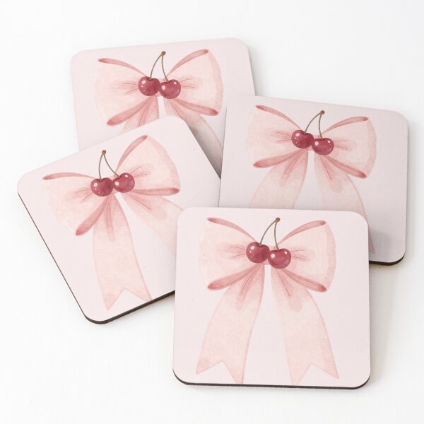 Item preview, Coquette Cherry Bow PNG, Pink Girly Aesthetic, Cute Cherry Clipart, Feminine Sticker Design, Cricut Sublimation File, Instant Download designed and sold by NeonSketch Lab.