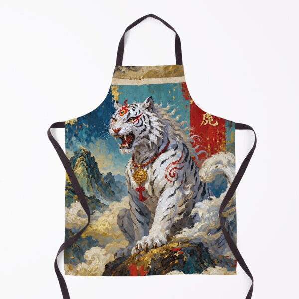 Item preview,  White Tiger Majestic Predator Painting designed and sold by GalleryKauffeld.