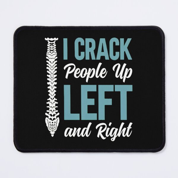 Item preview, Chiropractor I Crack People Up Left and Right Spine Graphic designed and sold by iiqtpowqi.