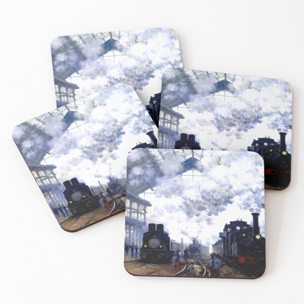 Item preview, Exterior of Saint-Lazare Station, Sunlight Effect designed and sold by artdesignsnow.