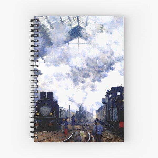 Item preview, Exterior of Saint-Lazare Station, Sunlight Effect designed and sold by artdesignsnow.