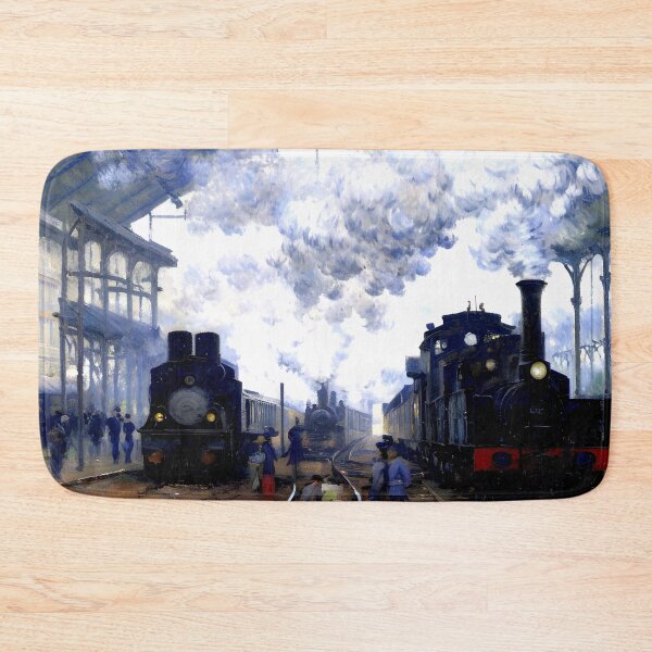 Item preview, Exterior of Saint-Lazare Station, Sunlight Effect designed and sold by artdesignsnow.
