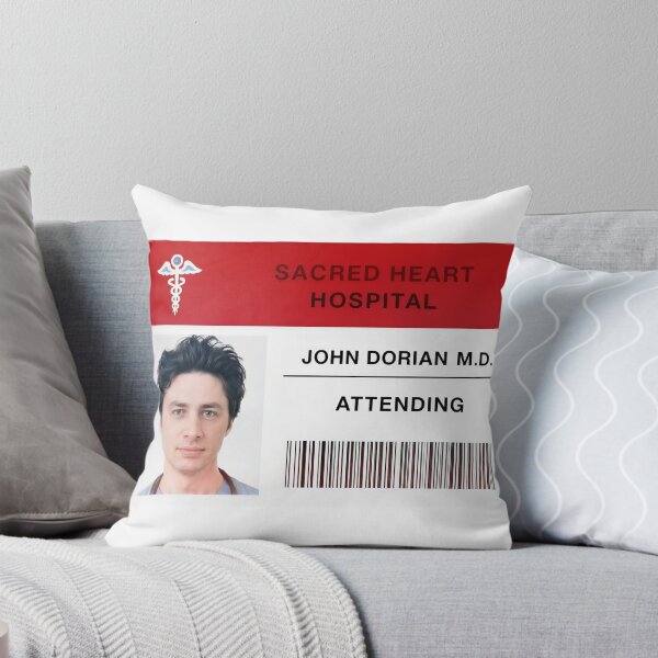 Aperçu de l'œuvre Scrubs Sacred Heart Logo Série TV docteur John Dorian créée et vendue par killem667.
