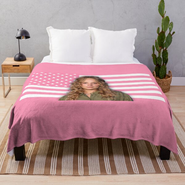 Item preview, Pink Flag Bo Bragason Oona Sterling Point American Flag designed and sold by i4rtny.