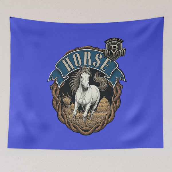 Item preview, White Horse Graphic BY PIYATO designed and sold by PIYATO941DESIGN.