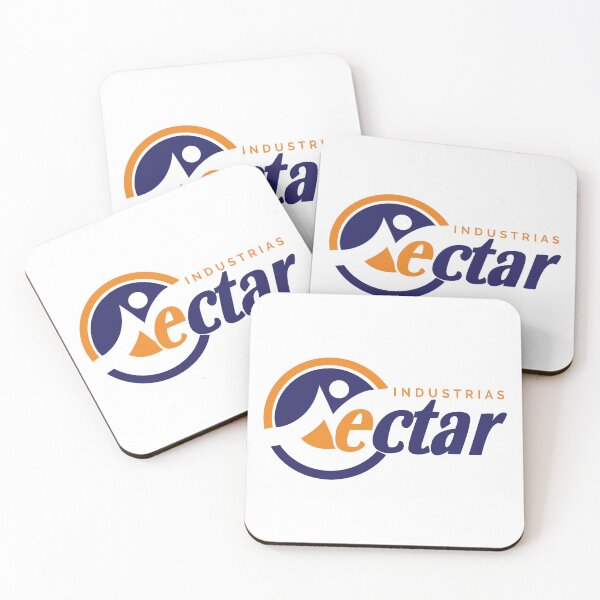 Item preview, Industrias Nectar Emblem Orange and Blue Logo designed and sold by guayre.
