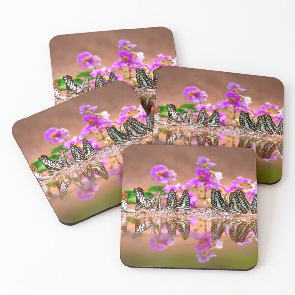 Item preview, Butterfly Garden Reflections – Colorful Butterflies by the Water designed and sold by StyleForge Apparel.