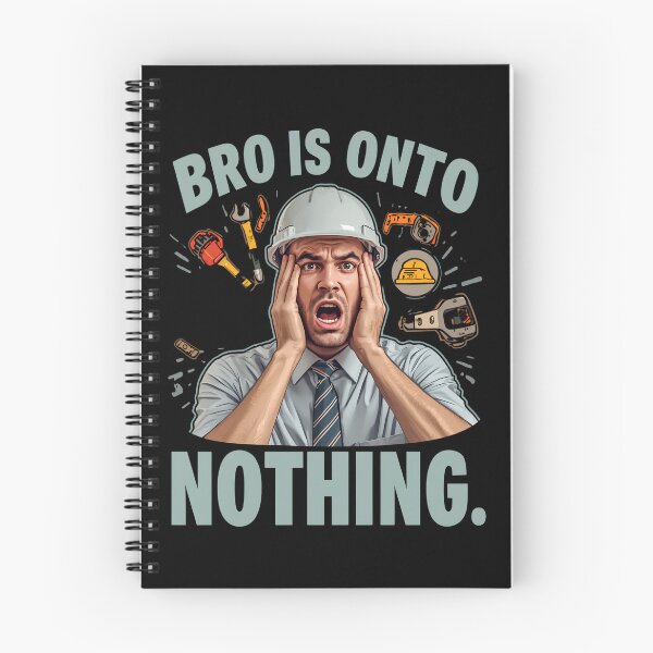 Item preview, Concern Meme Bro Is Onto Nothing, Funny Engineer Meme, Confused Engineer Humor, Engineering Joke, Internet Meme designed and sold by pawsome purrfect.