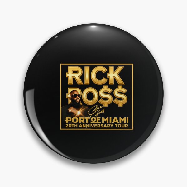 Item preview, Rick Ross Port Of Miami 20th Anniversary Tour 2026 designed and sold by flat6frequency.