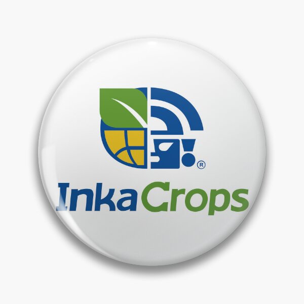 Item preview, InkaCrops Natural Organic Globe Logo designed and sold by guayre.