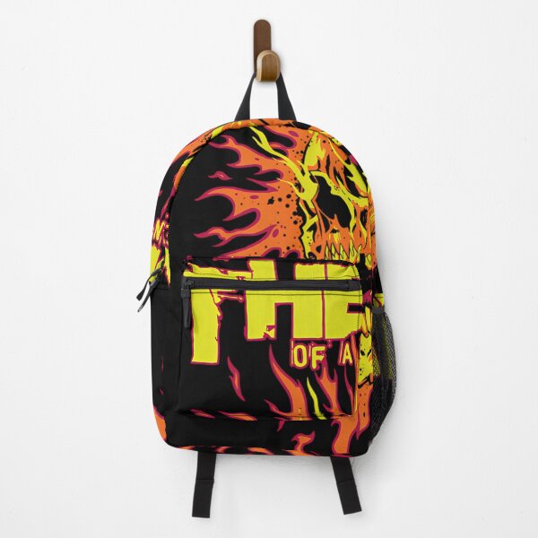 Item preview, Flaming Yellow Skull With Extended Tongue designed and sold by KikaDP.