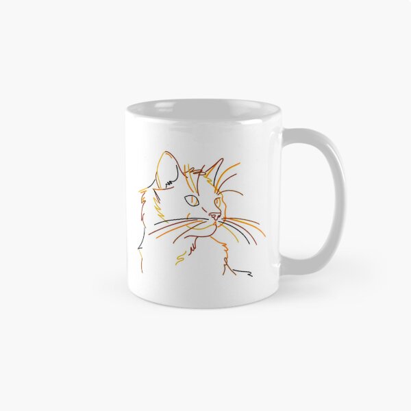 Item preview, Minimalist Cat Line Art Portrait designed and sold by GiaoCalonas.