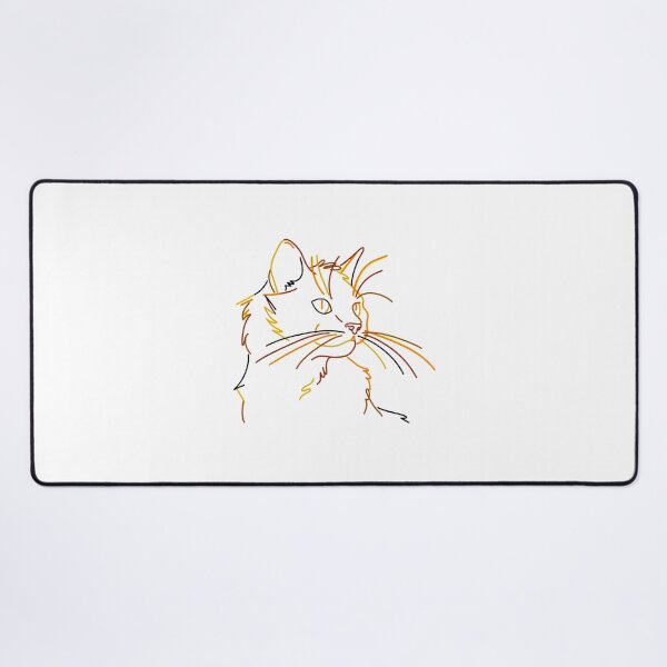 Item preview, Minimalist Cat Line Art Portrait designed and sold by GiaoCalonas.
