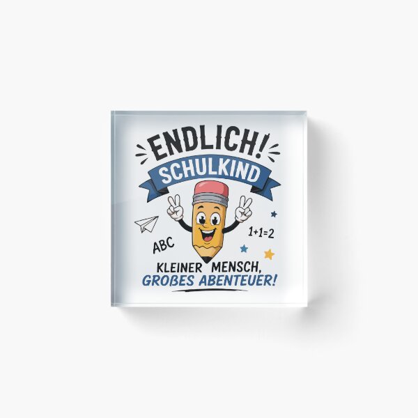 Item preview, Finally a schoolchild designed and sold by Fritz-Nicole Print Shop.