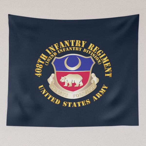 Item preview, 408th Infantry Regiment Emblem designed and sold by Daikonosoli.