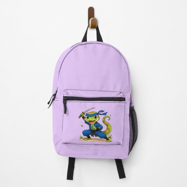 Item preview, Chibi Ninja Lizard Warrior Cartoon designed and sold by Krincydigitalart.