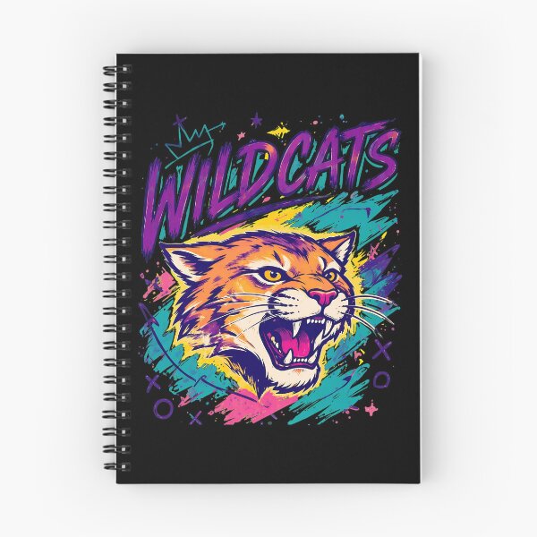 Item preview, Wildcats Neon Graffiti Wildcat Mascot Sports Graphic designed and sold by DillonPac84057.