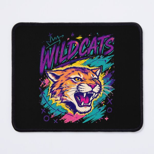Item preview, Wildcats Neon Graffiti Wildcat Mascot Sports Graphic designed and sold by DillonPac84057.