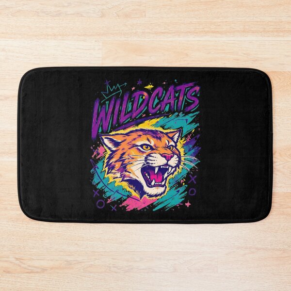 Item preview, Wildcats Neon Graffiti Wildcat Mascot Sports Graphic designed and sold by DillonPac84057.