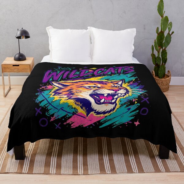 Item preview, Wildcats Neon Graffiti Wildcat Mascot Sports Graphic designed and sold by DillonPac84057.