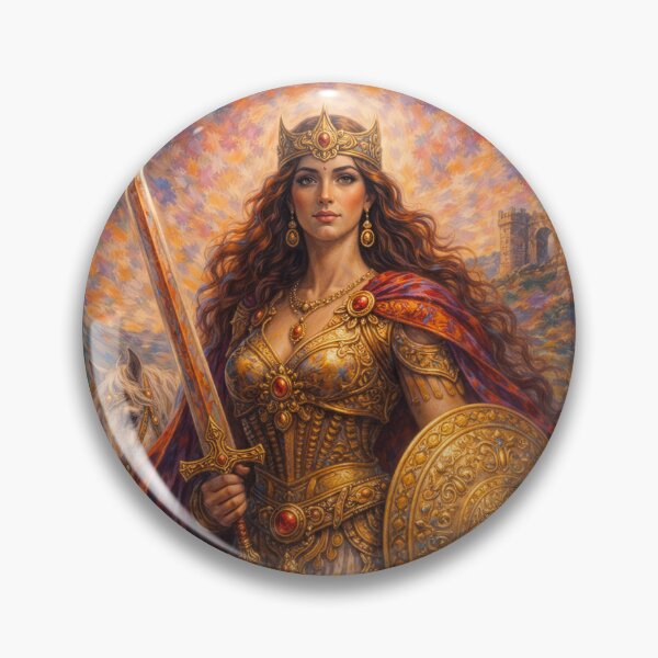 Item preview, Zenobia of Palmyra – A Warrior Queen Painting designed and sold by GalleryKauffeld.