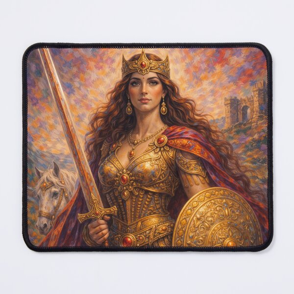 Item preview, Zenobia of Palmyra – A Warrior Queen Painting designed and sold by GalleryKauffeld.